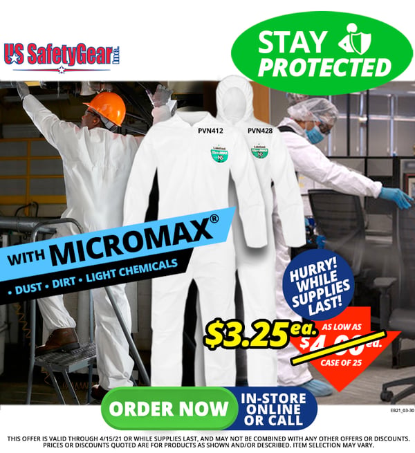 EB21_03-09 - Lakeland Coveralls VN412 & VN428 - Office and Factory
